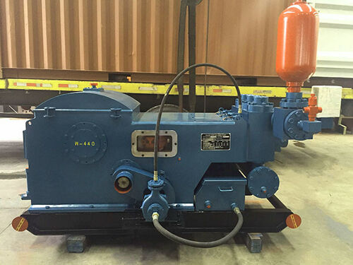 Latest company case about EW440 triplex piston drilling pump for oiwell repair USA