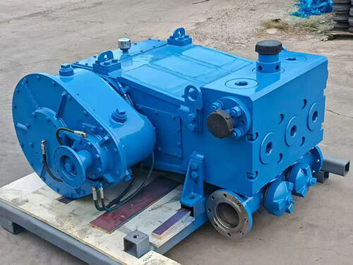 Latest company case about TWS600 triplex plunger pump for cementing and fracking 