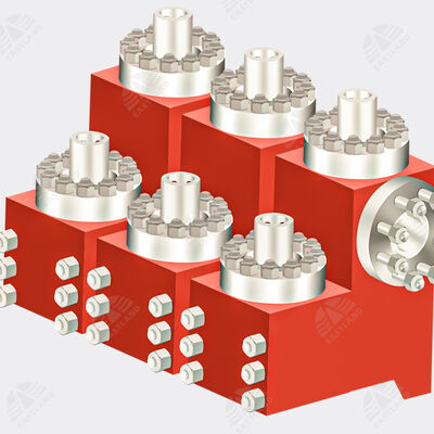 Bentec T1600AC Mud Pump Fluid End Module 